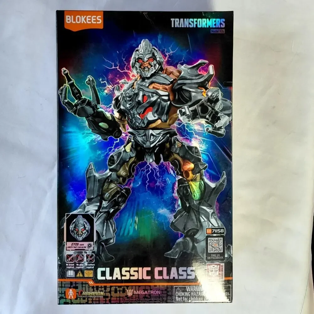 BLOKEES Transformers Classic Class 10 Megatron Transformers NWT